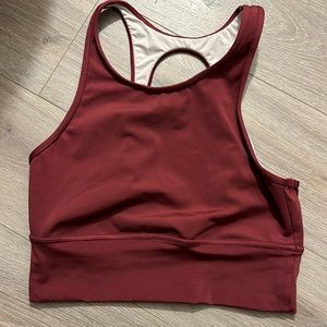Jolyn “Rae” Sports Bra - Maroon